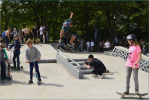 skate park shot