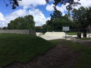 skate part construction park