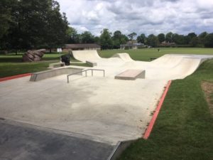 skate park construction