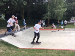 Skateboarders