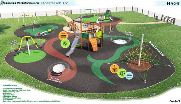 Design of North Field Play Area Proposal