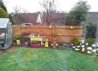 Garden of 12 Lagwood Close